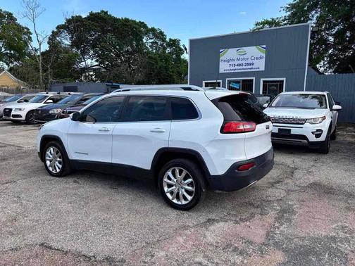 Bright White Clearcoat 2016 Jeep Cherokee Limited