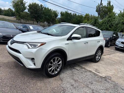 White 2016 Toyota RAV4 Hybrid Limited