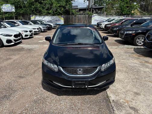 Crystal Black Pearl 2015 Honda Civic LX