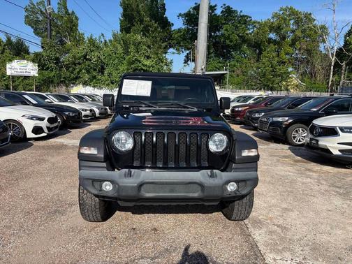 Black Clearcoat 2020 Jeep Wrangler Sport S