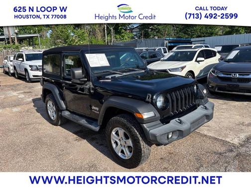 Black Clearcoat 2020 Jeep Wrangler Sport S