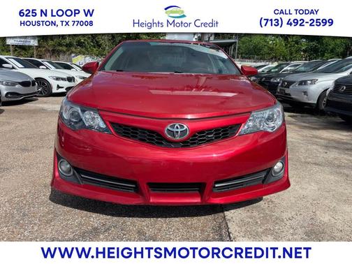 Barcelona Red Metallic 2012 Toyota Camry SE
