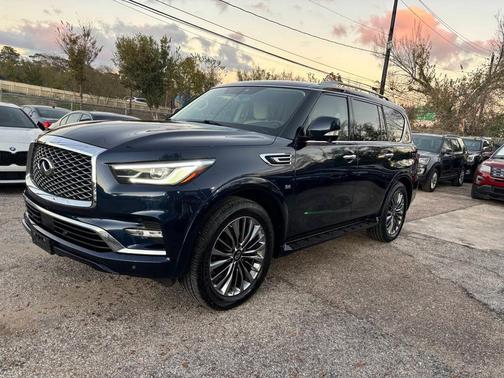 Hermosa Blue 2018 INFINITI QX80 Base