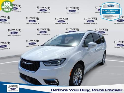 Bright White Clearcoat 2022 Chrysler Pacifica TOURING L