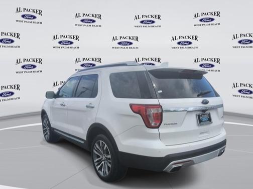 WHITE PLATINUM MET TRI-COAT 2017 Ford Explorer PLATINUM