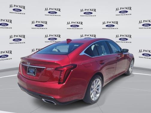 Radiant Red 2024 Cadillac CT5 LUXURY