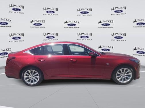Radiant Red 2024 Cadillac CT5 LUXURY