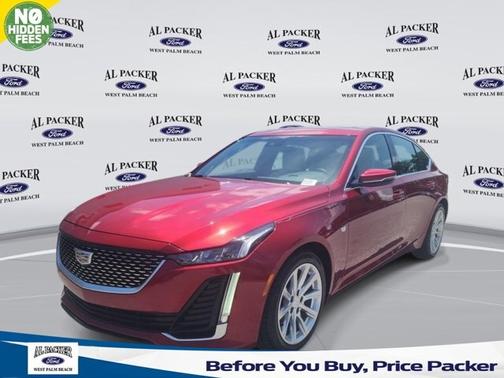 Radiant Red 2024 Cadillac CT5 LUXURY