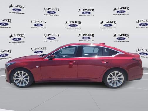 Radiant Red 2024 Cadillac CT5 LUXURY