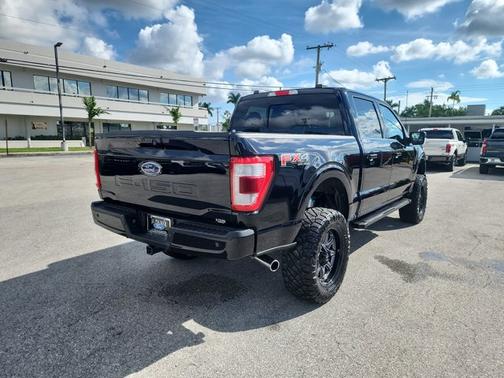 AGATE BLACK METALLIC 2022 Ford F-150 LARIAT
