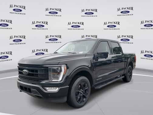 AGATE BLACK METALLIC 2022 Ford F-150 LARIAT