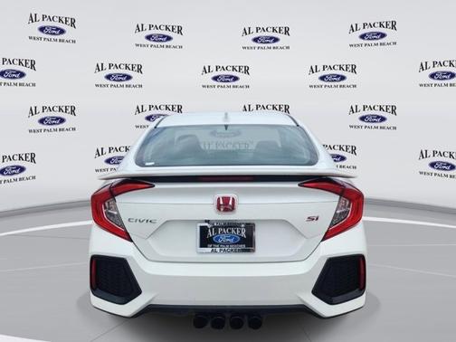 White 2017 Honda Civic SI