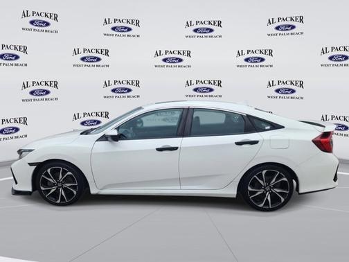 White 2017 Honda Civic SI