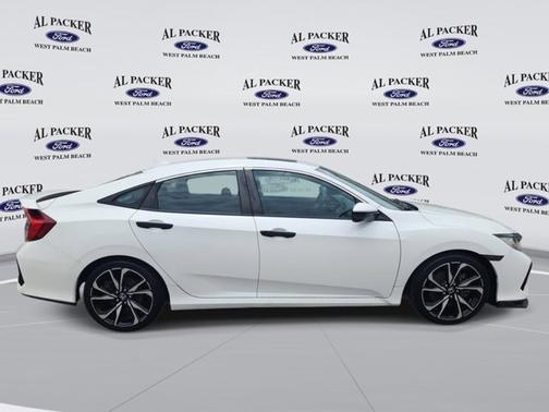 White 2017 Honda Civic SI
