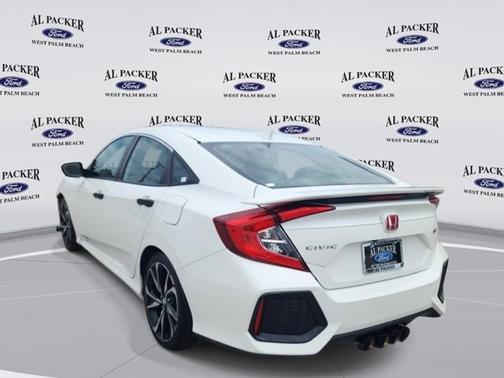 White 2017 Honda Civic SI
