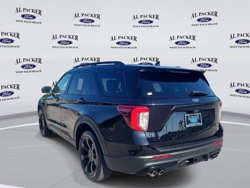 AGATE BLACK METALLIC 2021 Ford Explorer ST
