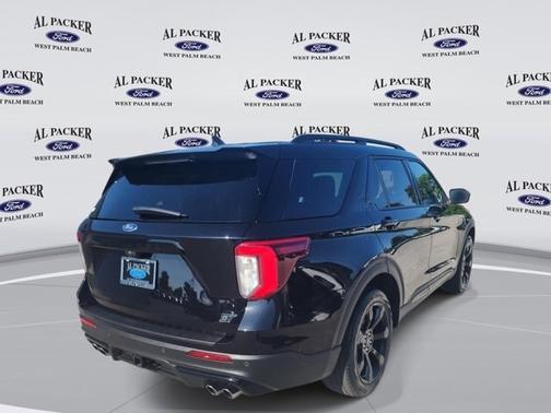 AGATE BLACK METALLIC 2021 Ford Explorer ST