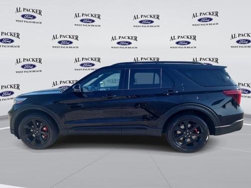 AGATE BLACK METALLIC 2021 Ford Explorer ST