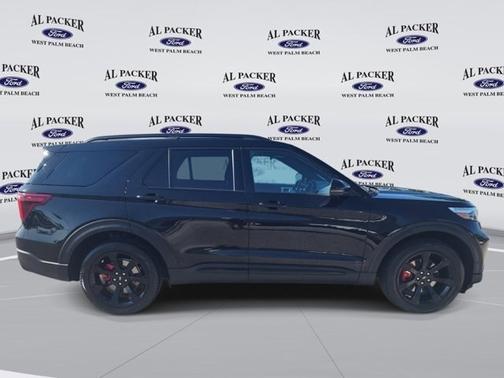 AGATE BLACK METALLIC 2021 Ford Explorer ST