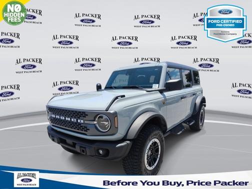 CACTUS GRAY 2023 Ford Bronco BADLANDS