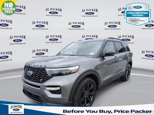 CARBONIZED GRAY METALLIC 2022 Ford Explorer ST