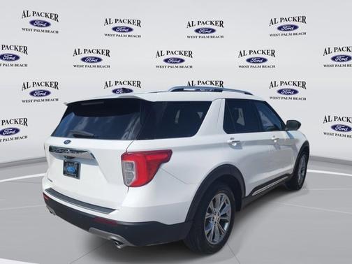 OXFORD WHITE 2022 Ford Explorer LIMITED