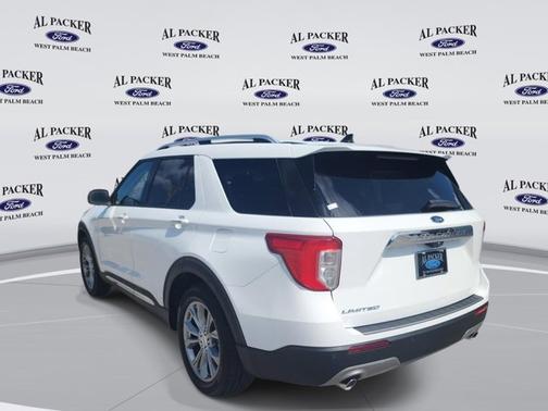 OXFORD WHITE 2022 Ford Explorer LIMITED