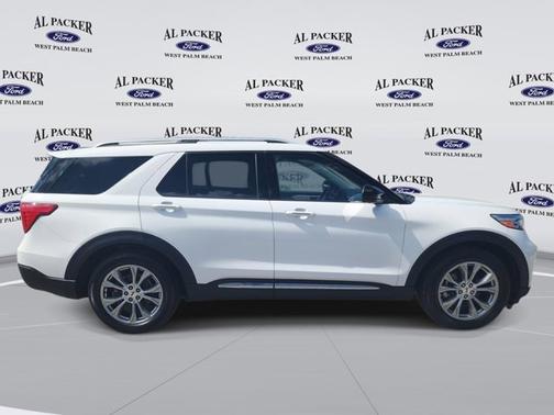 OXFORD WHITE 2022 Ford Explorer LIMITED