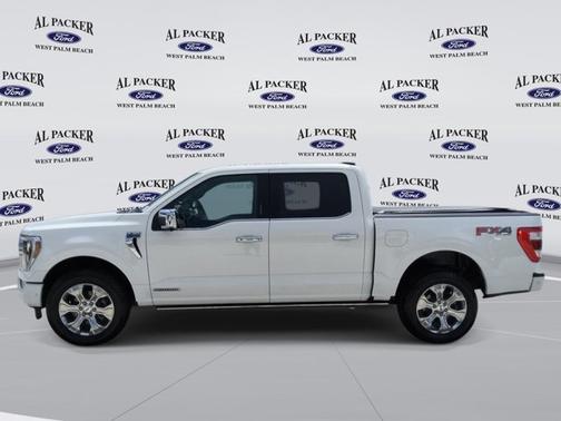 STAR WHITE METALLIC TRICOAT 2021 Ford F-150 PLATINUM