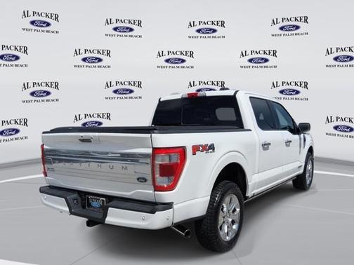 STAR WHITE METALLIC TRICOAT 2021 Ford F-150 PLATINUM