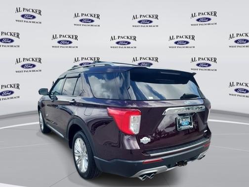 JEWEL RED MET TINTED CC 2023 Ford Explorer KING RANCH