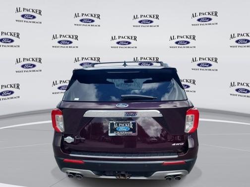 JEWEL RED MET TINTED CC 2023 Ford Explorer KING RANCH