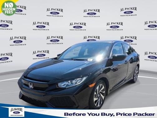Polished Metal Metallic 2017 Honda Civic LX
