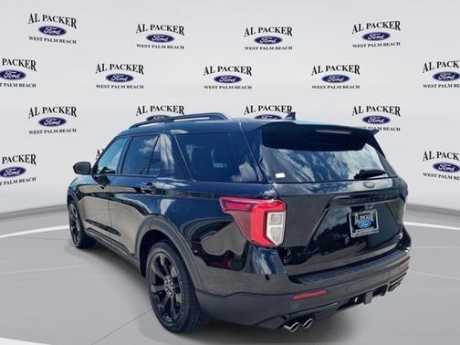 AGATE BLACK METALLIC 2022 Ford Explorer ST
