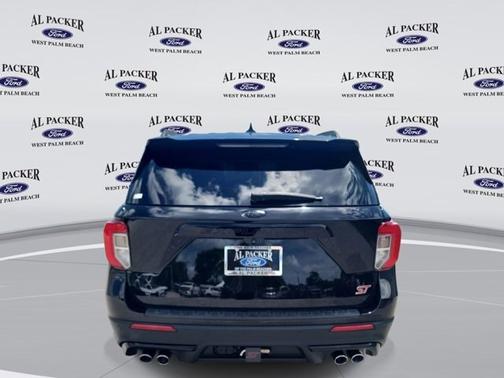AGATE BLACK METALLIC 2022 Ford Explorer ST