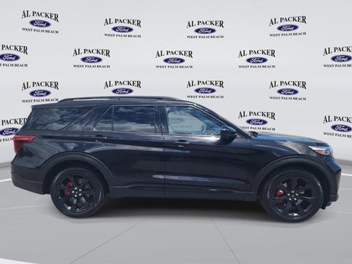 AGATE BLACK METALLIC 2022 Ford Explorer ST
