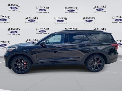 AGATE BLACK METALLIC 2022 Ford Explorer ST