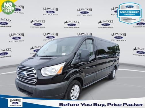 SHADOW BLACK 2018 Ford Transit-350 XLT