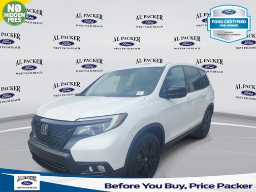 Modern Steel Metallic 2021 Honda Passport SPORT