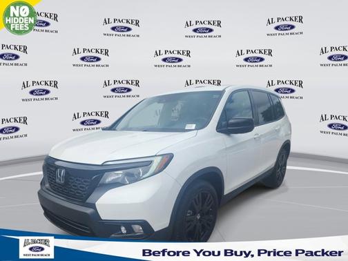 Modern Steel Metallic 2021 Honda Passport SPORT