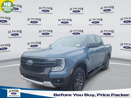 AZURE GRAY MET TRI-COAT 2024 Ford Ranger XLT