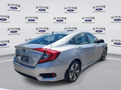 Polished Metal Metallic 2017 Honda Civic EX-L