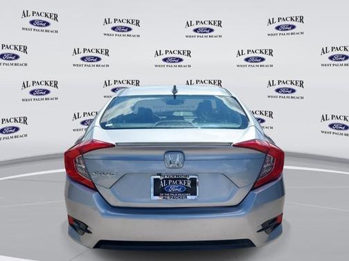 Polished Metal Metallic 2017 Honda Civic EX-L