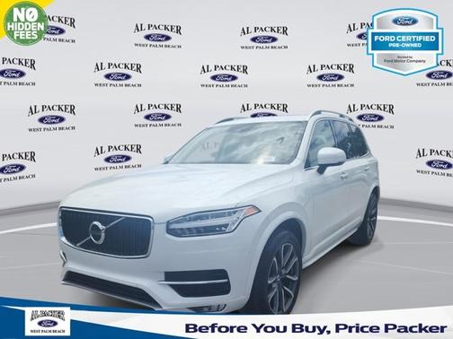 Crystal White Pearl 2019 Volvo XC90 T5 MOMENTUM