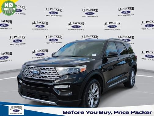 AGATE BLACK METALLIC 2021 Ford Explorer LIMITED