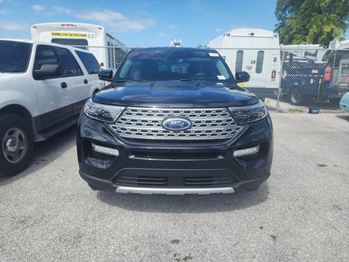 AGATE BLACK METALLIC 2021 Ford Explorer LIMITED