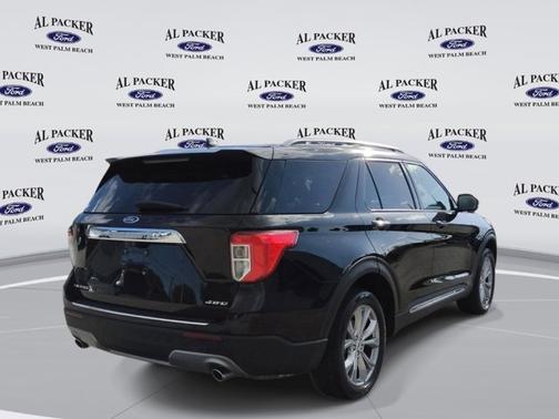 AGATE BLACK METALLIC 2021 Ford Explorer LIMITED