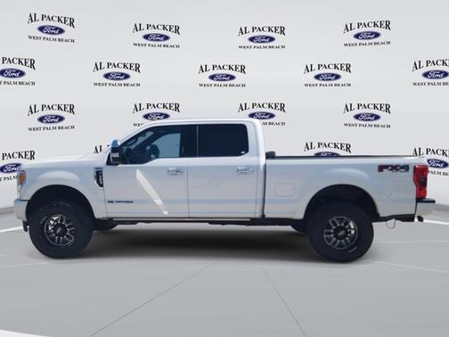 WHITE PLATINUM MET TRI-COAT 2017 Ford F-350 PLATINUM