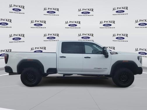 Summit White 2025 GMC Sierra 1500 AT4X