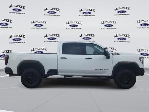 Summit White 2025 GMC Sierra 1500 AT4X